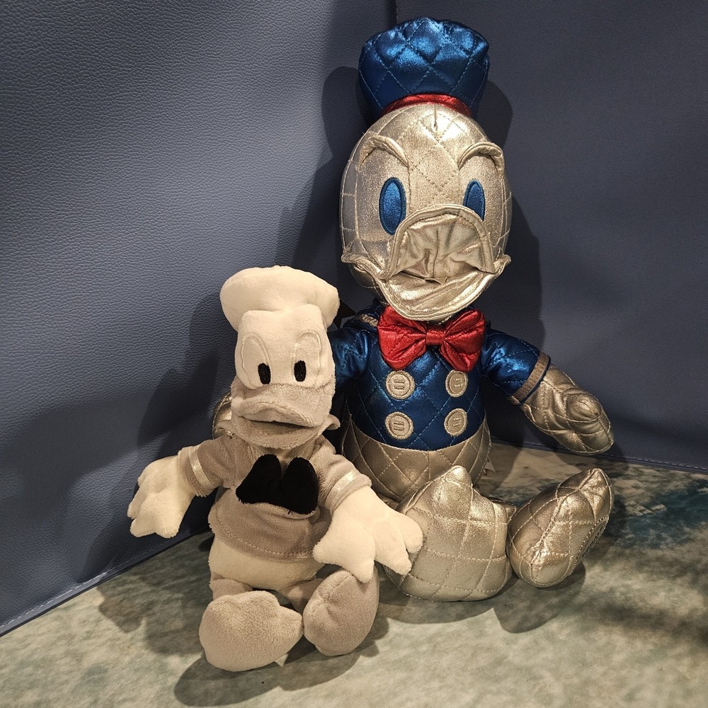 Disney Donald Duck‎ 85th Anniversary Plush Bundle Disney Parks Donald Duck Pair - Picture 2 of 7